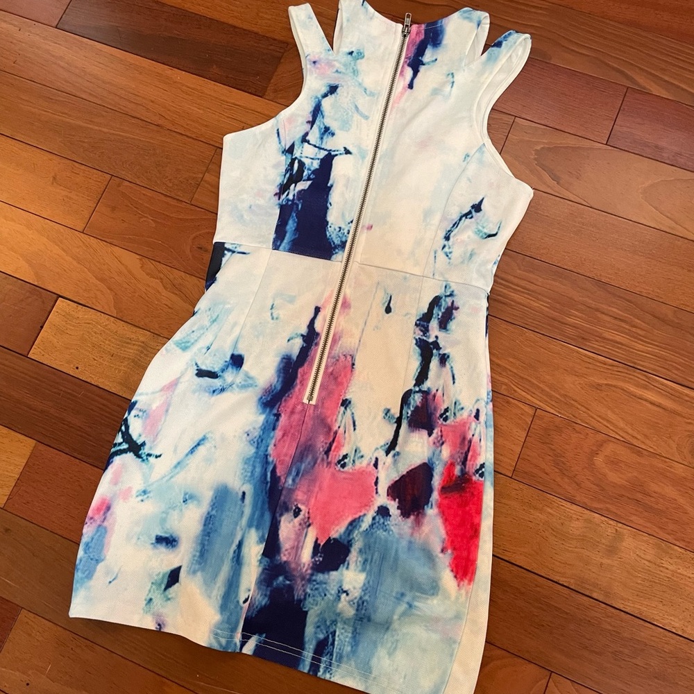 Multi Color Mini Dress - Picture 3 of 7